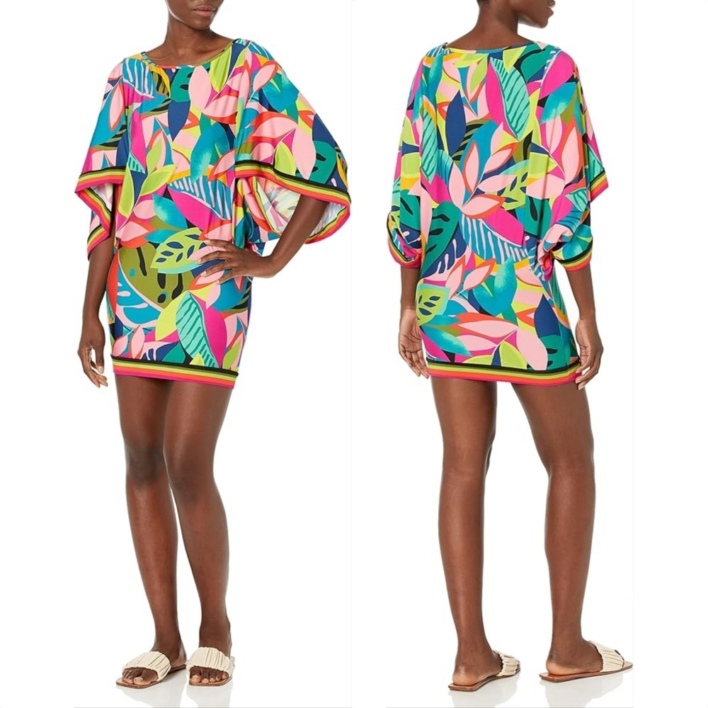 Trina Turk Rainforest Swim Coverup Tunic